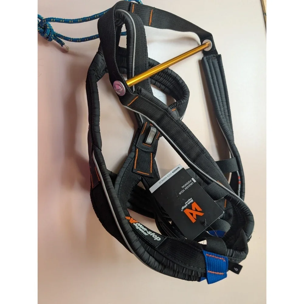 Non Stop Dog Sledding Mushing Ski Jouring Nome Stick Harness Size 6 Norway Nwt